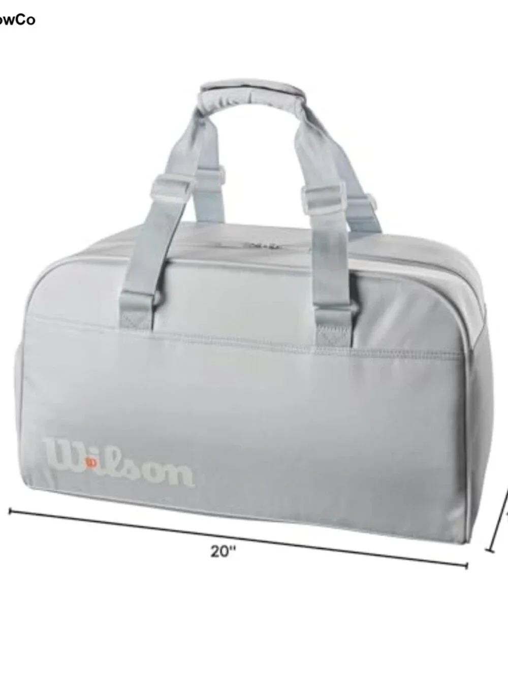 Tennis Duffle Bag with Shoe Pocket for Travel Polyester